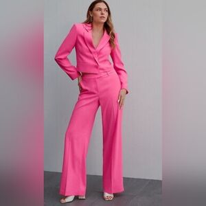 Women's Bubblegum Pink Pantsuit